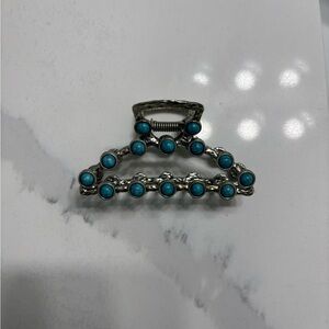 Turquoise Hair Clip